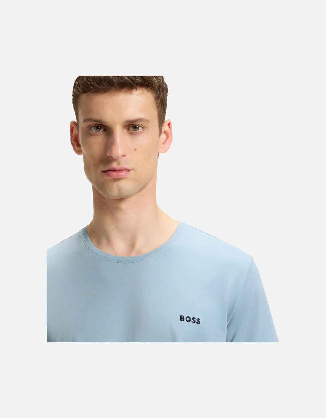BOSS Mix & Match T-Shirt Light Blue