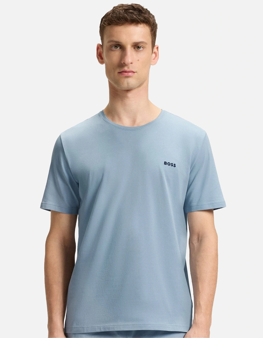 BOSS Mix & Match T-Shirt Light Blue