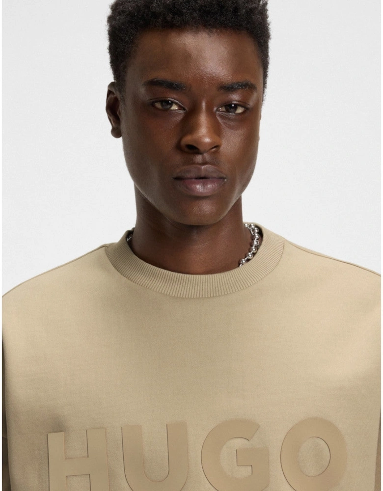 HUGO Dinex Sweatshirt 269 Medium Beige
