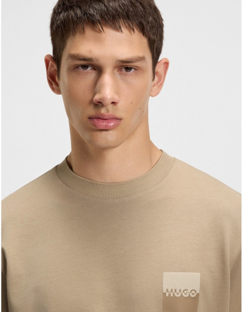HUGO Dusplito T-Shirt 269 Medium Beige