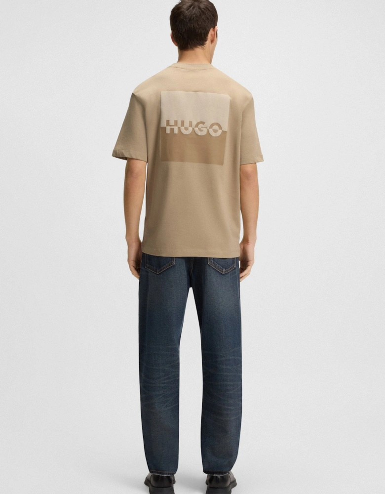 HUGO Dusplito T-Shirt 269 Medium Beige
