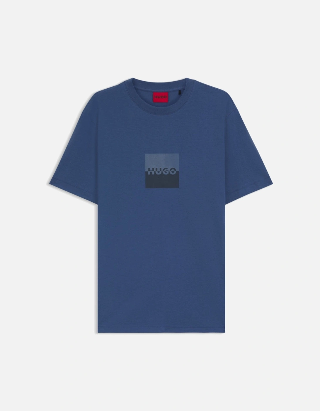 HUGO Dusplit T-Shirt 427 Medium Blue, 2 of 1