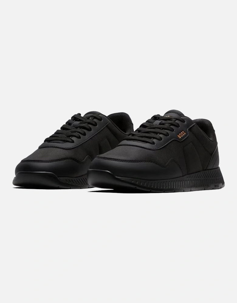 BOSS Titanium Runn Trainers Black