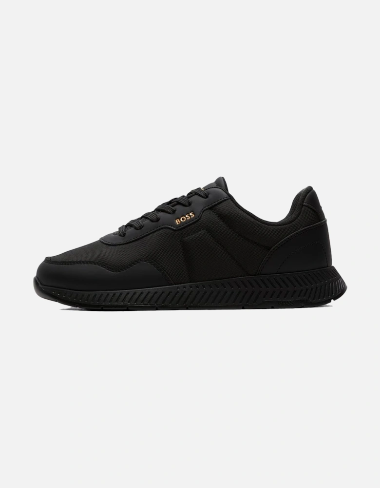 BOSS Titanium Runn Trainers Black