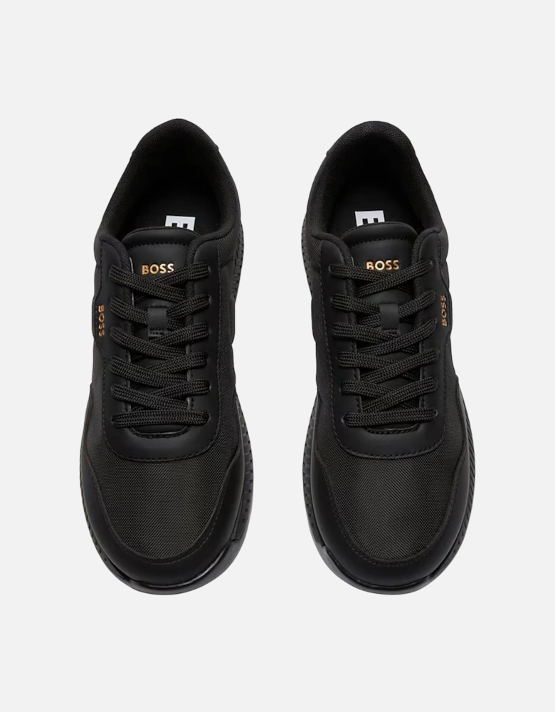 BOSS Titanium Runn Trainers Black