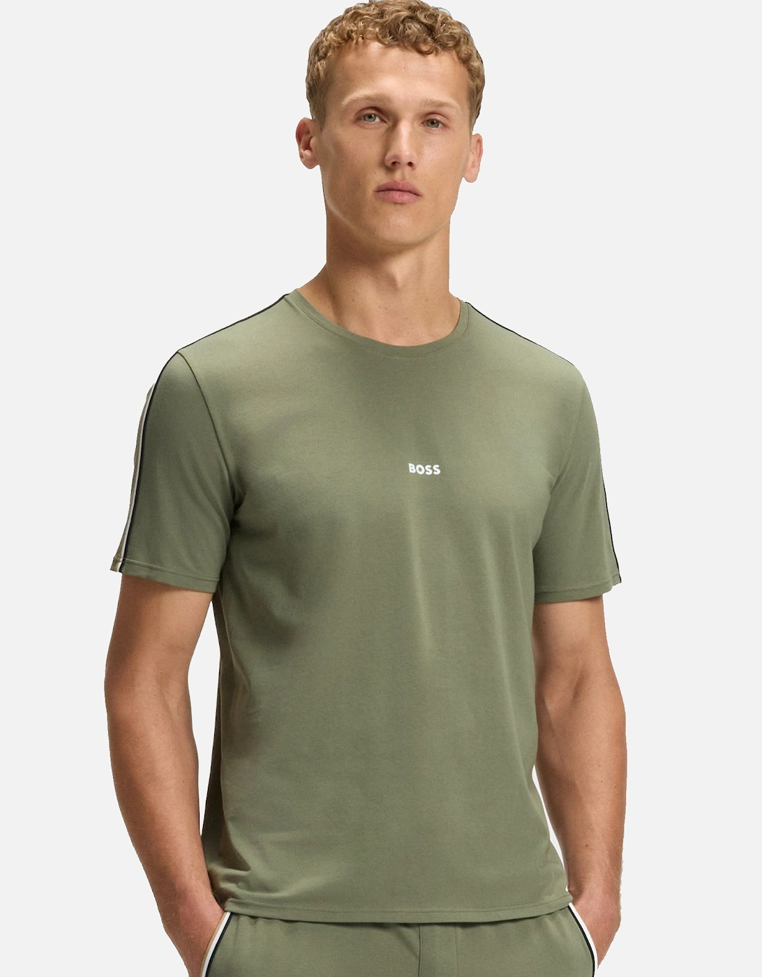 BOSS Lightweight Unique T-Shirt Green