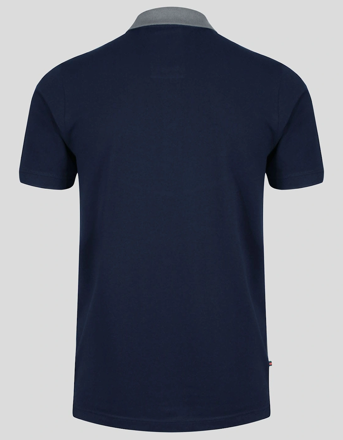 Cala Mayor Chevron Detail Polo Shirt
