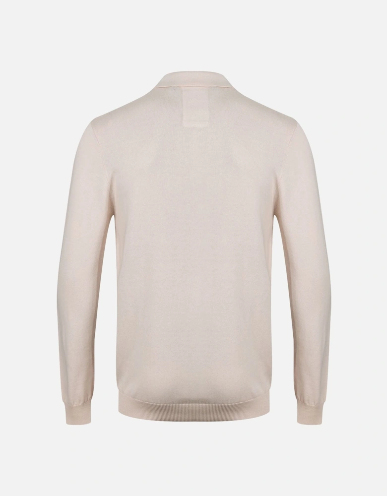 Venice Long Sleeve Knitted Polo Shirt