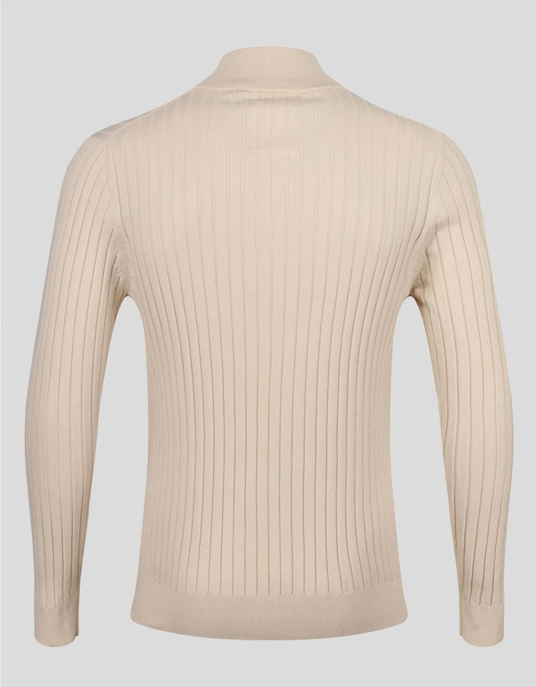Rib Tickler Funnel Neck Sweatshirt