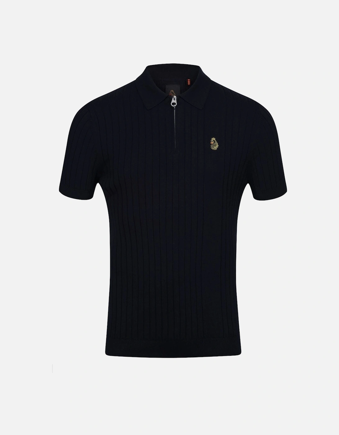Rib Eye Knitted Polo Shirt, 5 of 4