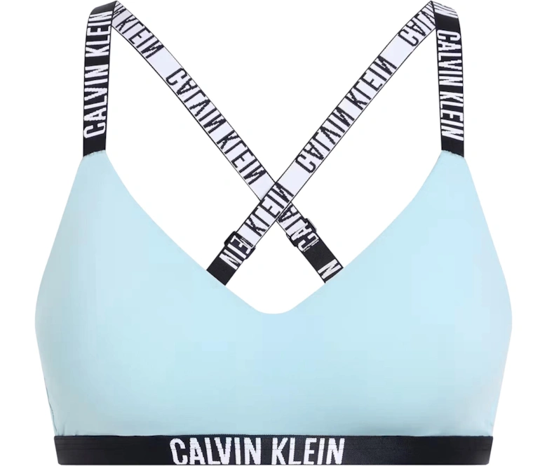 Intense Power Lightly Lined Bralette, Ether Blue