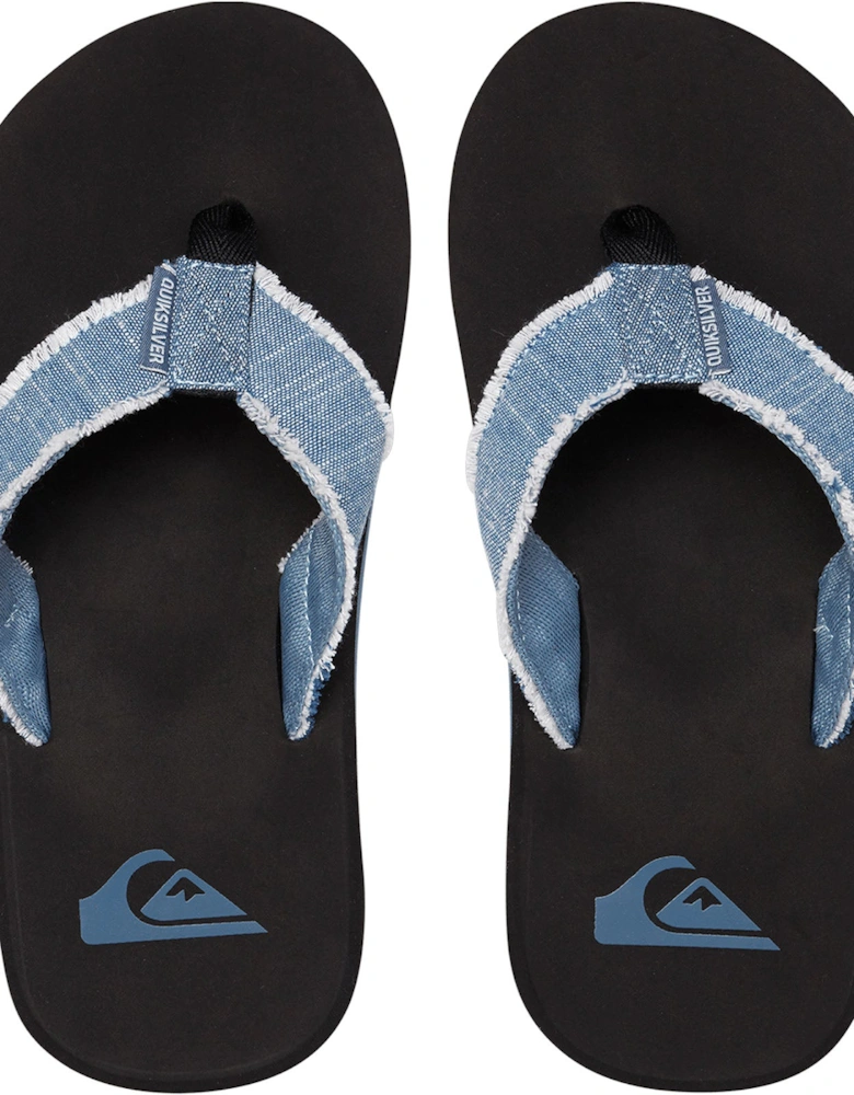 Kids Monkey Abyss Flip Flops - Blue