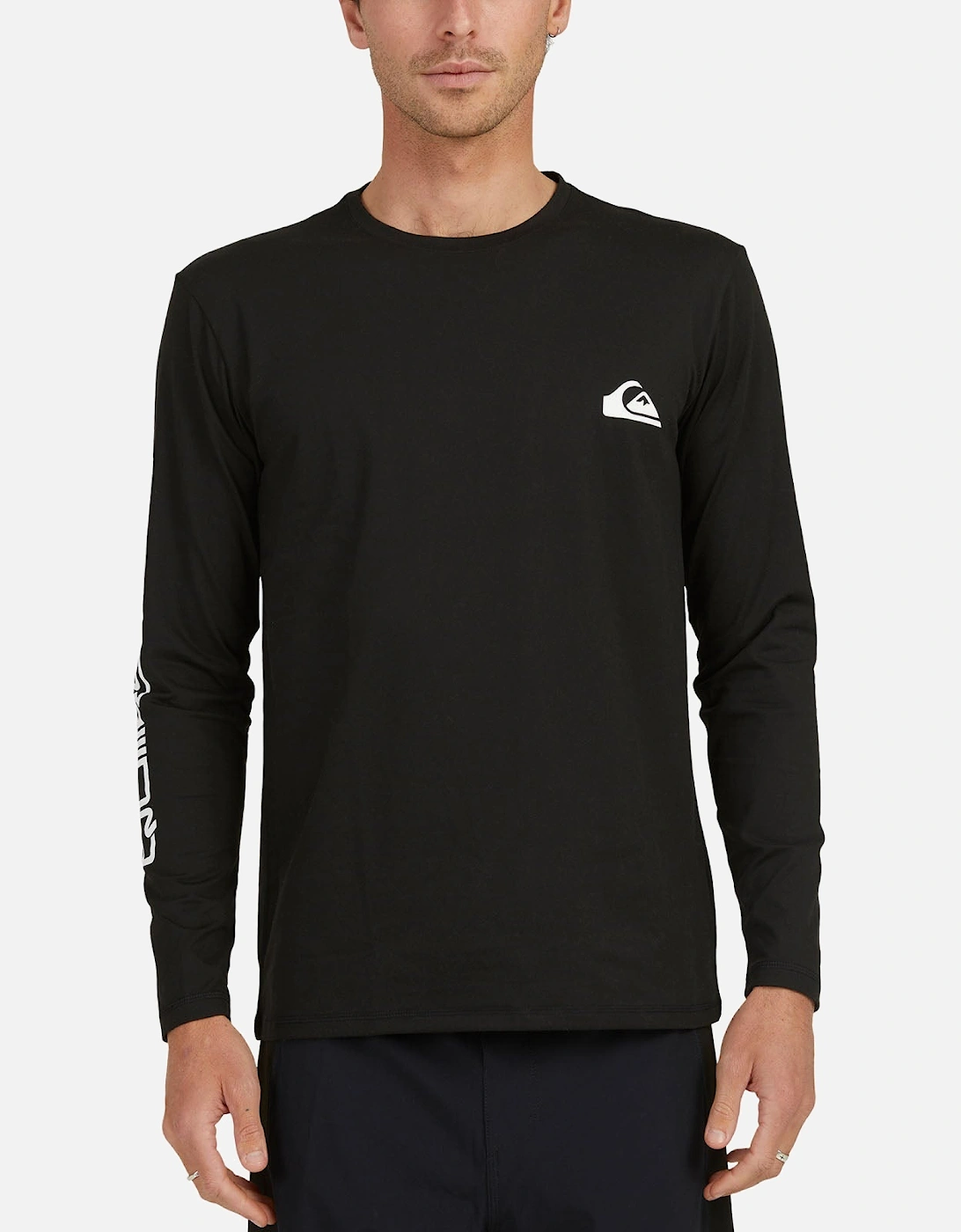 Mens Omni Session Long Sleeve UPF 50 Surf Top, 2 of 1