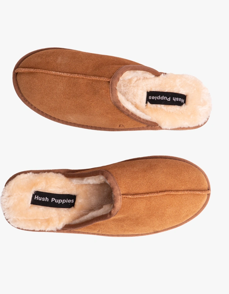COADY SLIPPER Classic Mens Slippers Tan