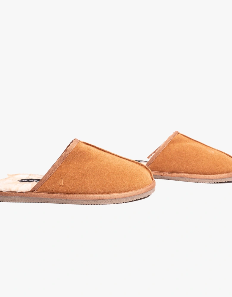 COADY SLIPPER Classic Mens Slippers Tan