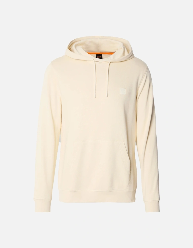 BOSS Wetalk Logo Patch Hoodie Open Yellow