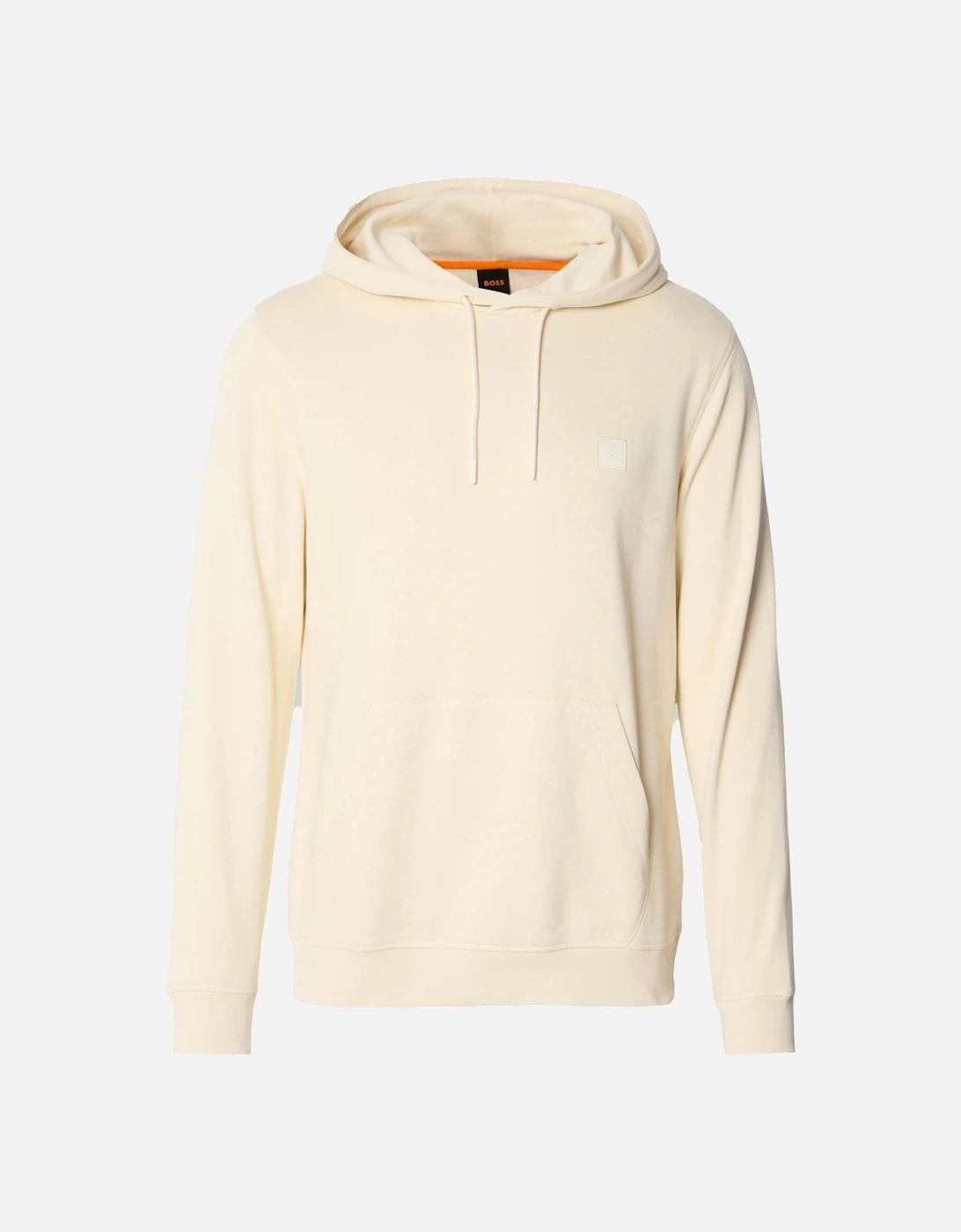 BOSS Wetalk Logo Patch Hoodie Open Yellow, 5 of 4