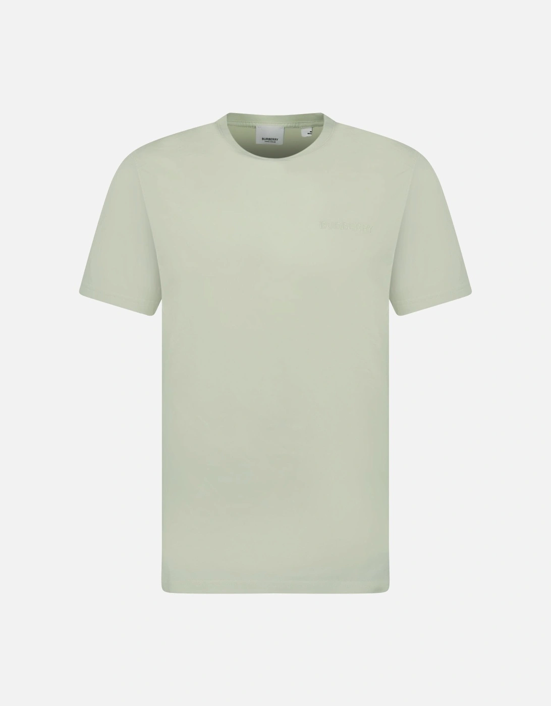 'Jenson' Crew Neck Logo T-Shirt Light Green, 3 of 2