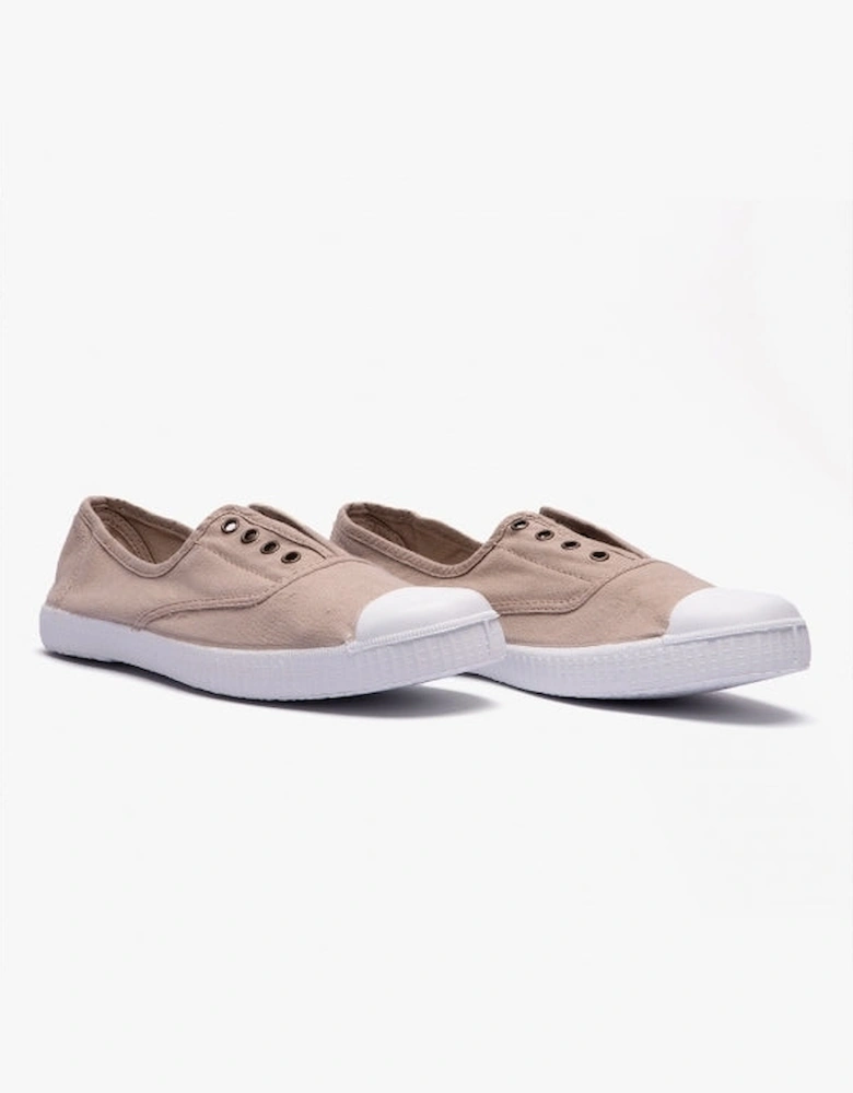1915 INGLESA DREC Womens Canvas Pumps Beige