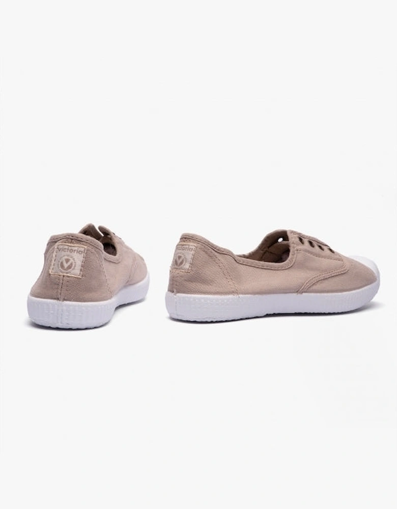 1915 INGLESA DREC Womens Canvas Pumps Beige