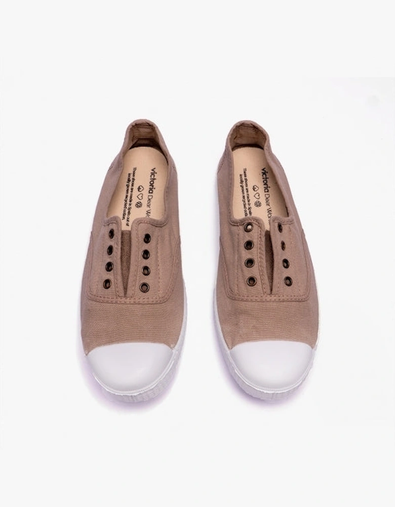 1915 INGLESA DREC Womens Canvas Pumps Beige