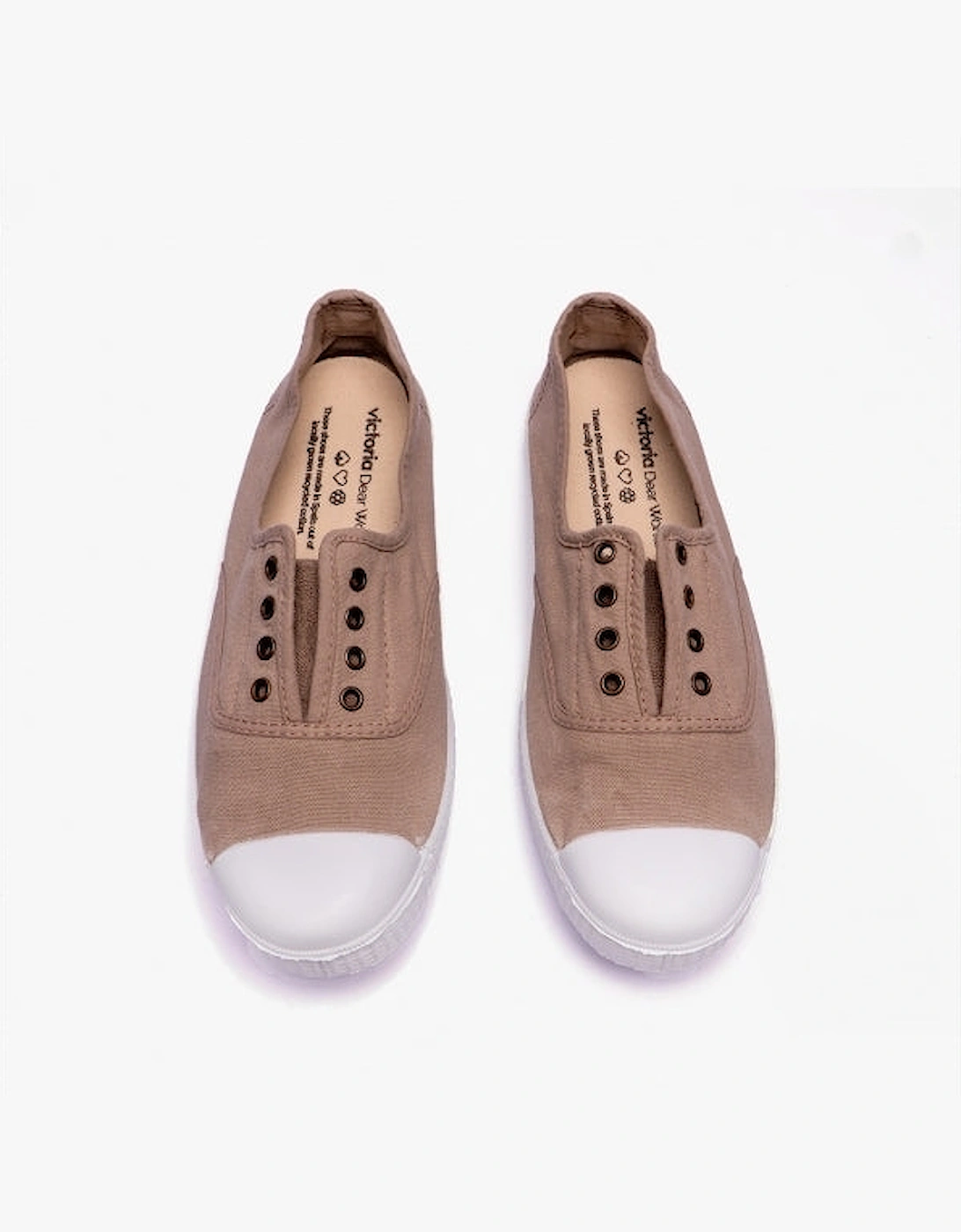 1915 INGLESA DREC Womens Canvas Pumps Beige