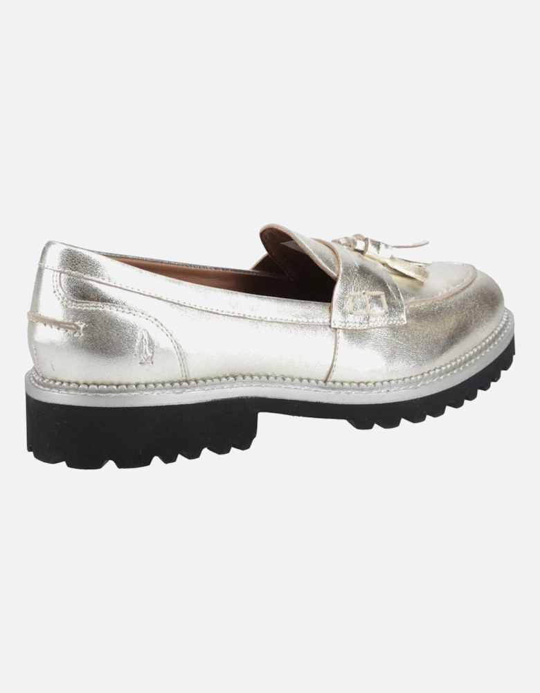 Ginny Loafer Womens Slip On Shoes in Gold