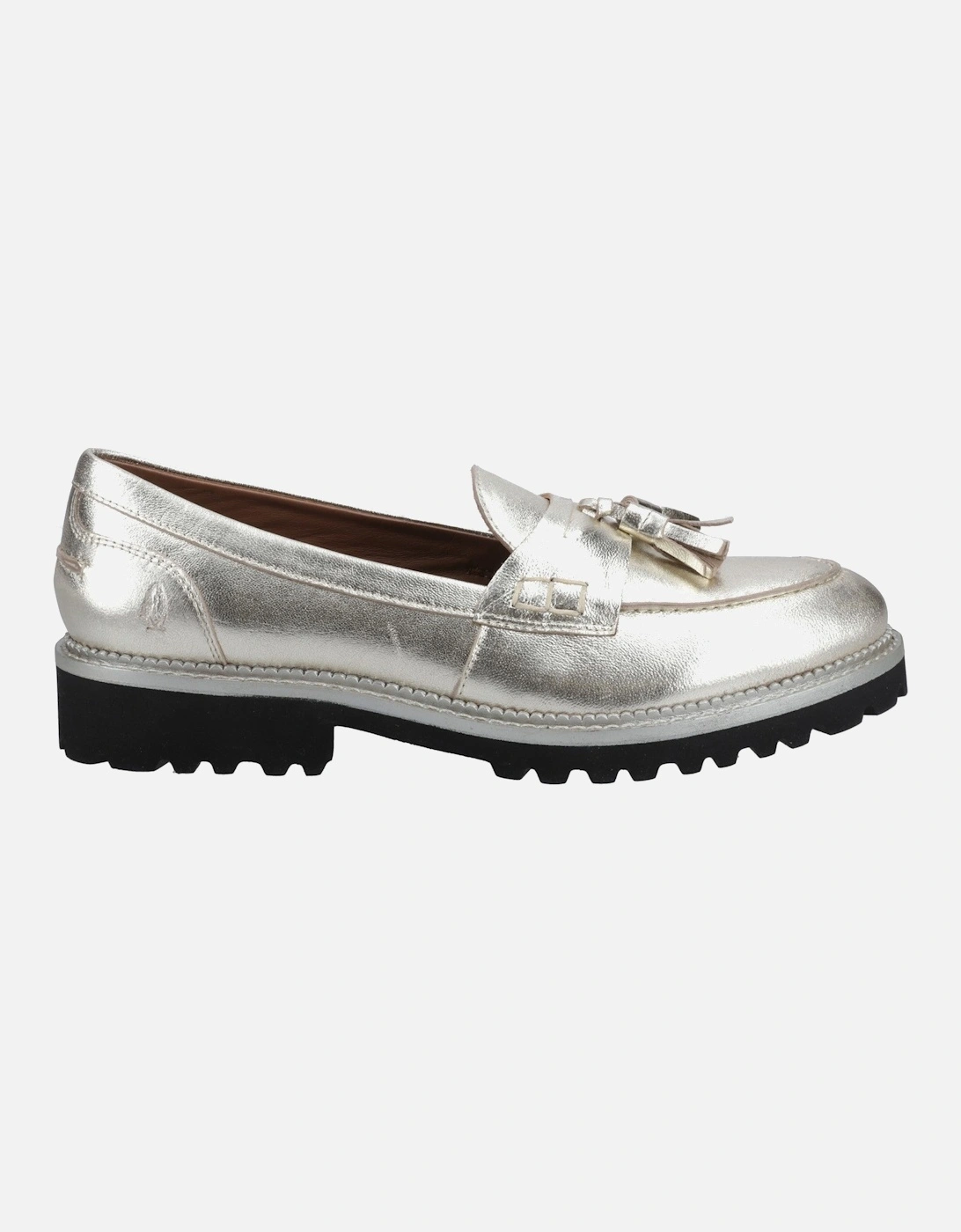 Ginny Loafer Womens Slip On Shoes in Gold