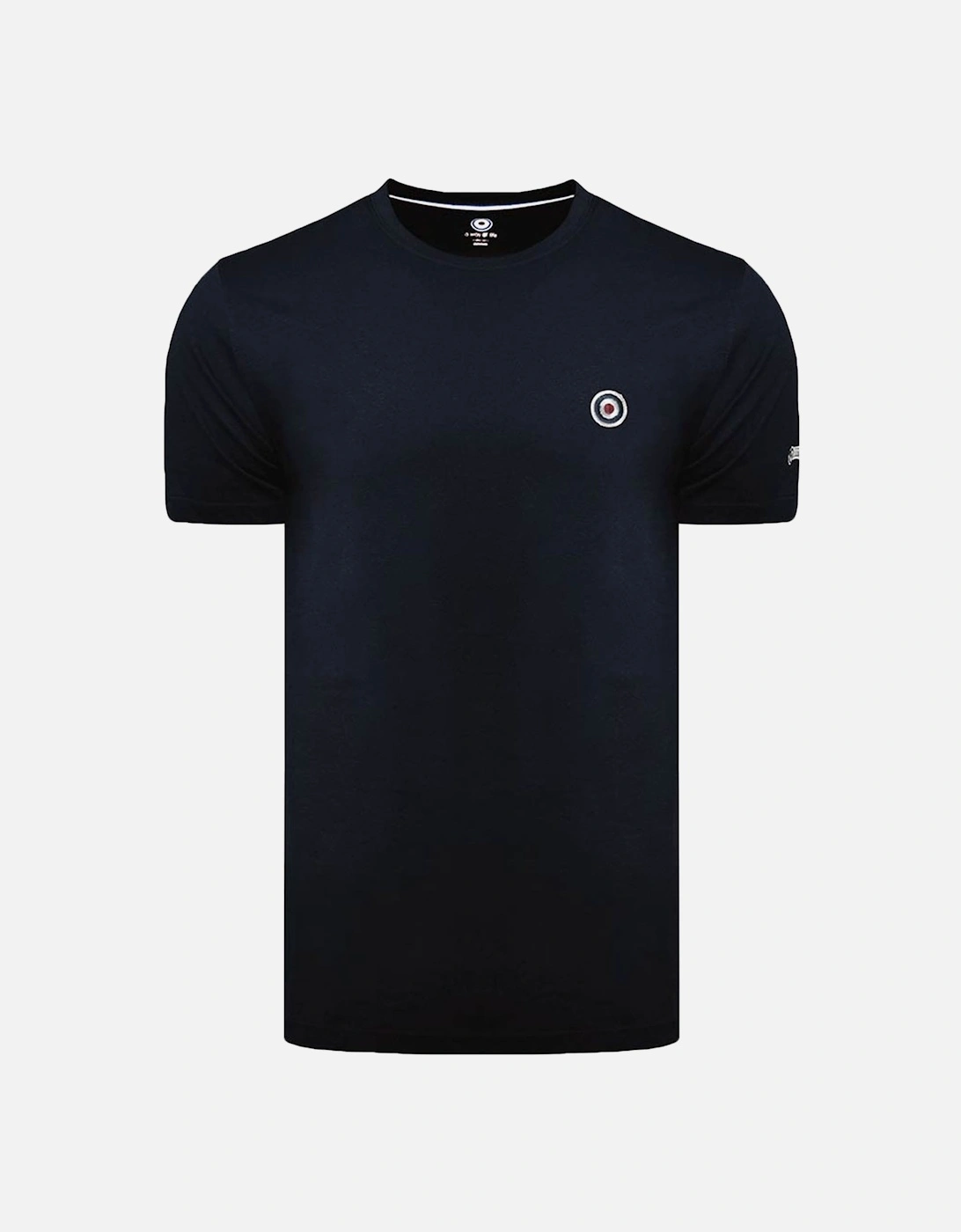 Mens Big & Tall Chest Logo T-Shirt - Navy, 2 of 1