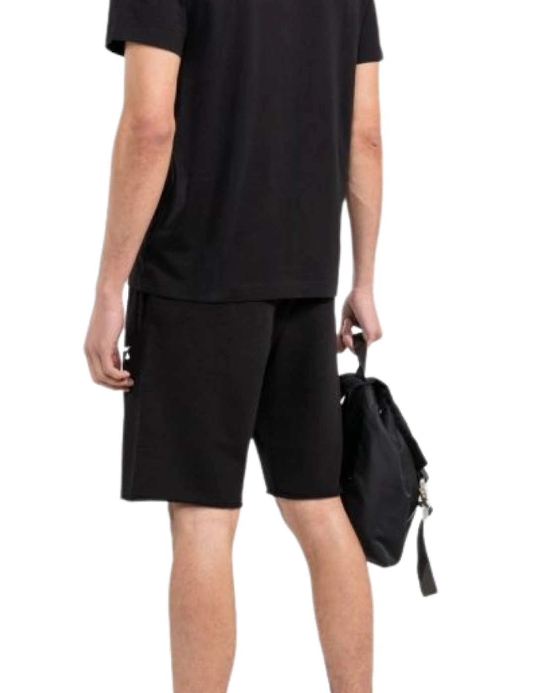 OW Logo Black Sweat Shorts
