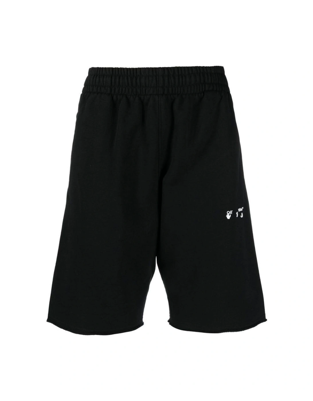 OW Logo Black Sweat Shorts, 5 of 4