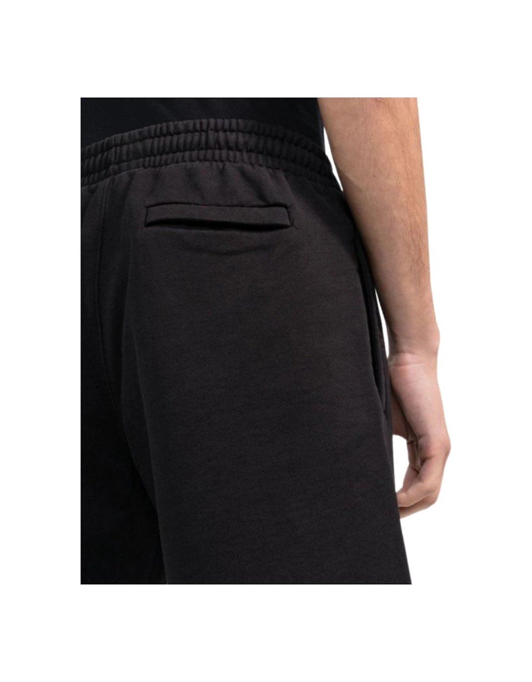 OW Logo Black Sweat Shorts