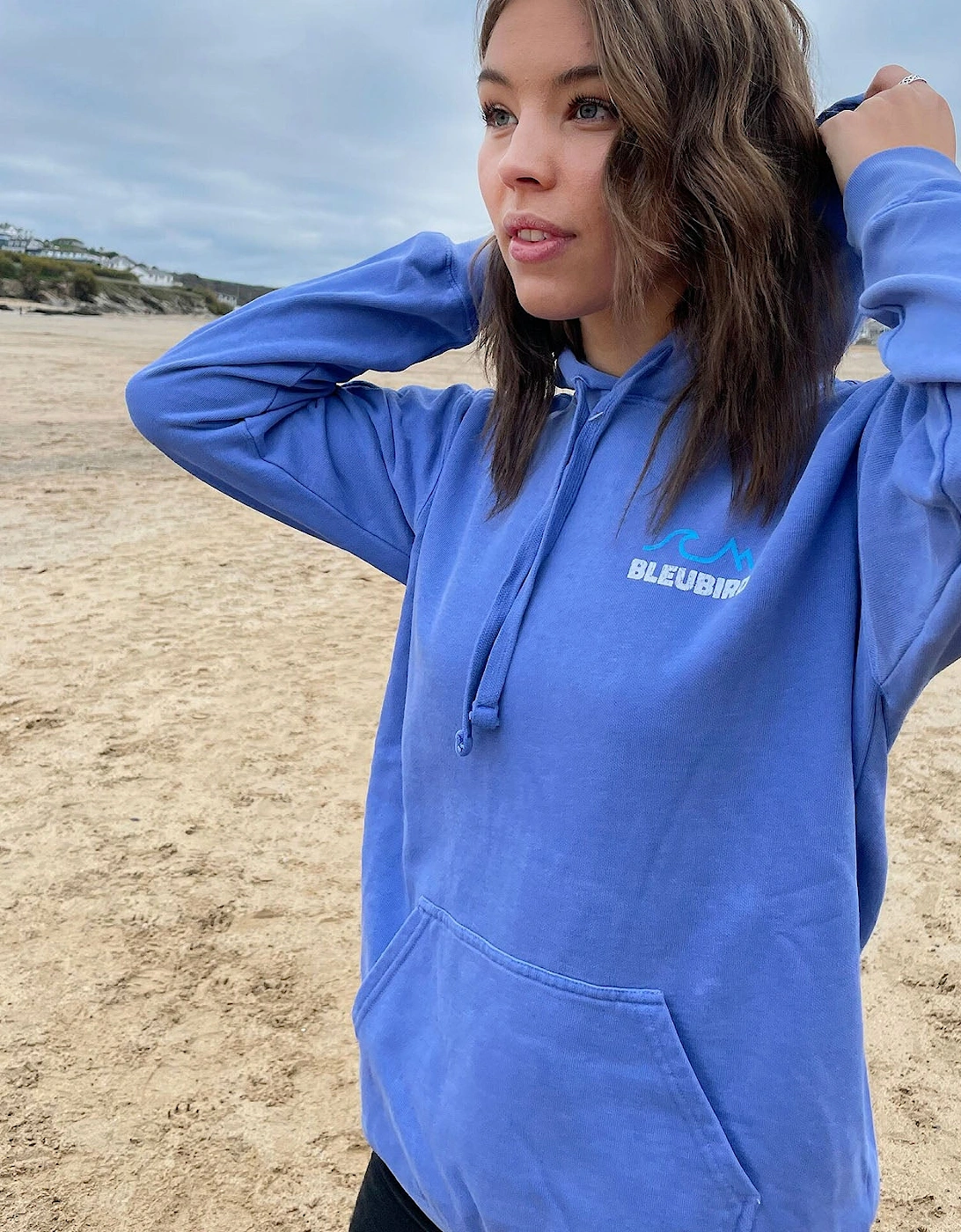 Tides Hood Pullover Hoodie - Ocean, 2 of 1