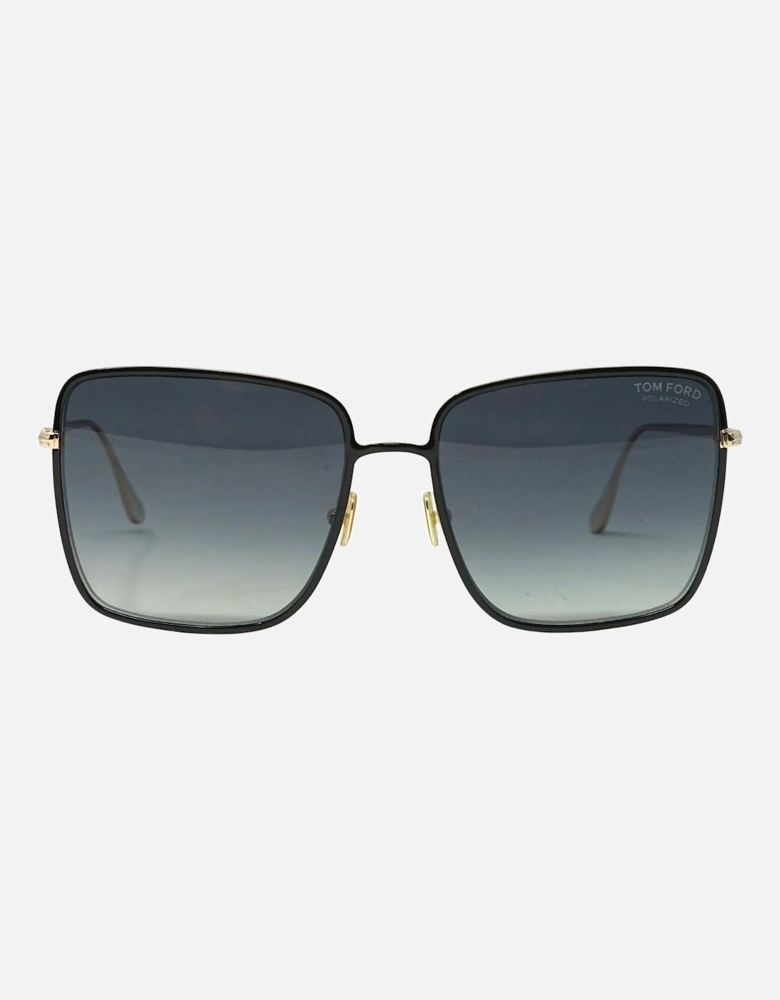 Heather Gold Arms Black Sunglasses, 3 of 2