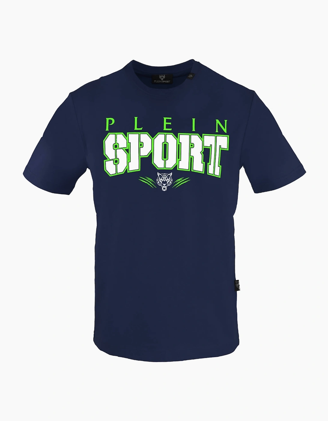 Philipp Plein Men's Navy Plein Sport Bold Sport Logo Blue T-Shirt  38 M