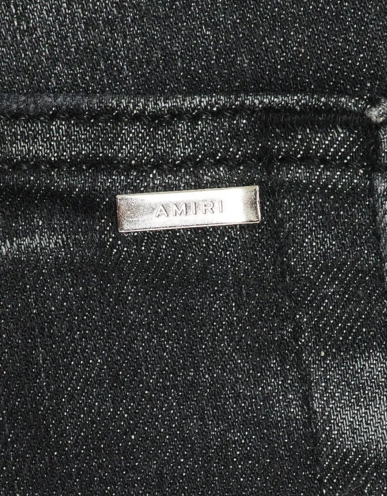 MX1 Leather Storm Grey Jeans