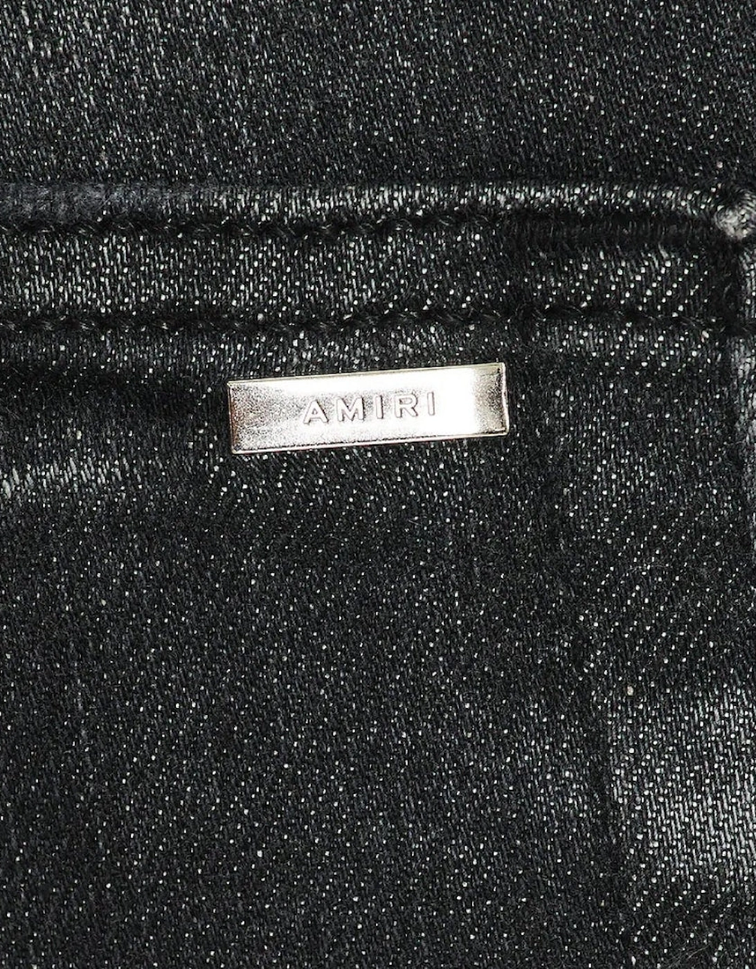 MX1 Leather Storm Grey Jeans