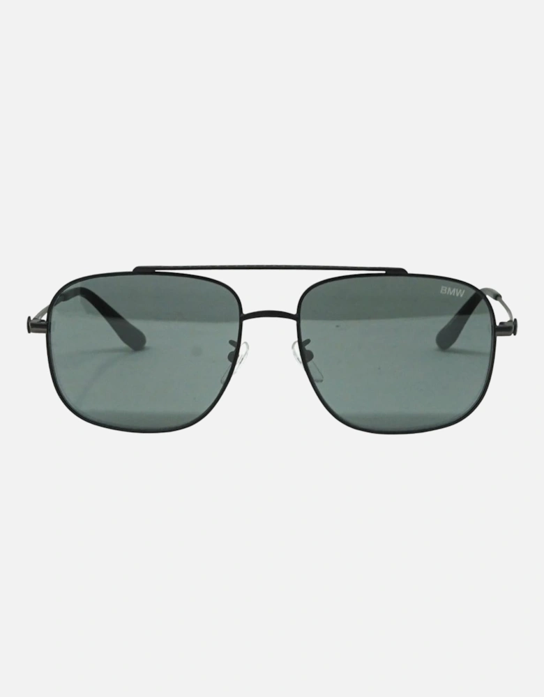 Aviator Matte Black Sunglasses