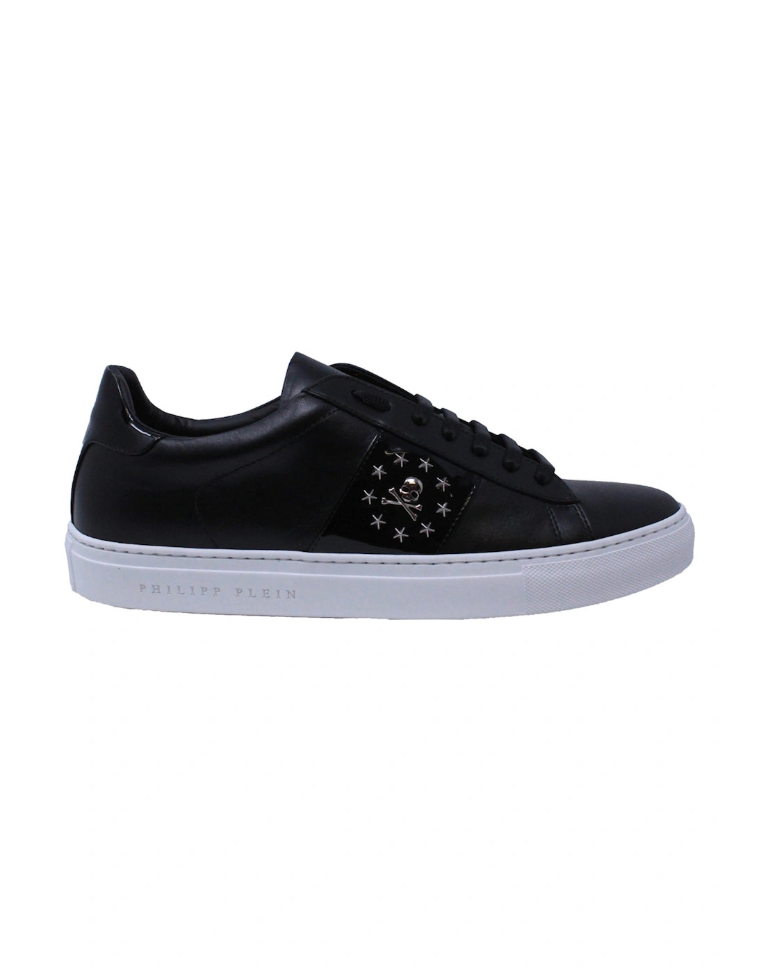 Men's Philipp Plein Edwo Black Sneakers - Size: 10