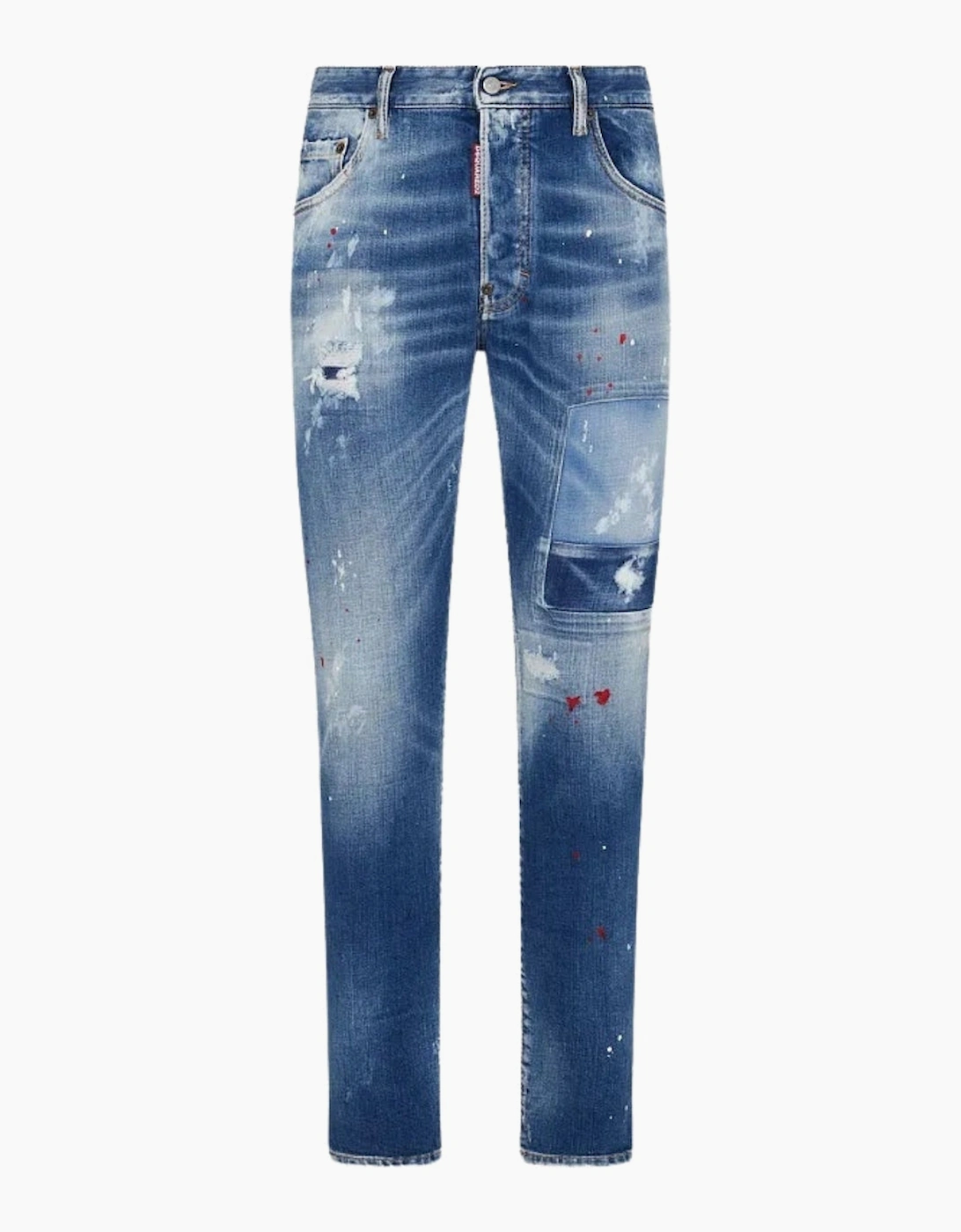 Dsquared2 Men's Blue Skater Jean Wash Jeans - : 34/32 W34