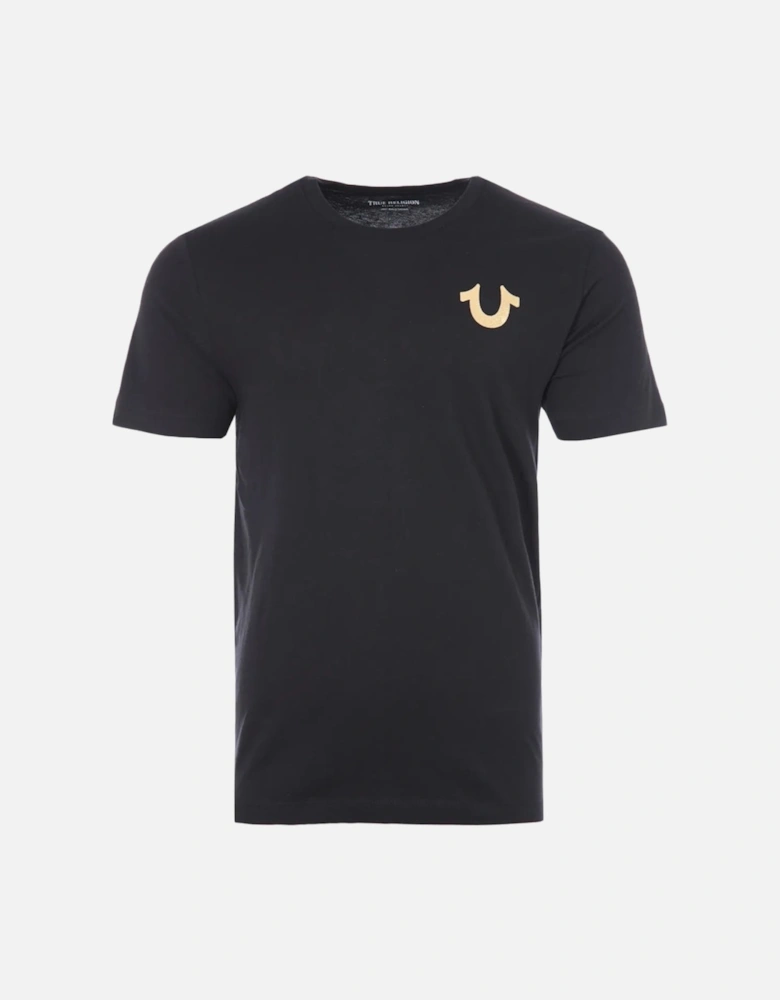 Buddha Foil Black T-Shirt