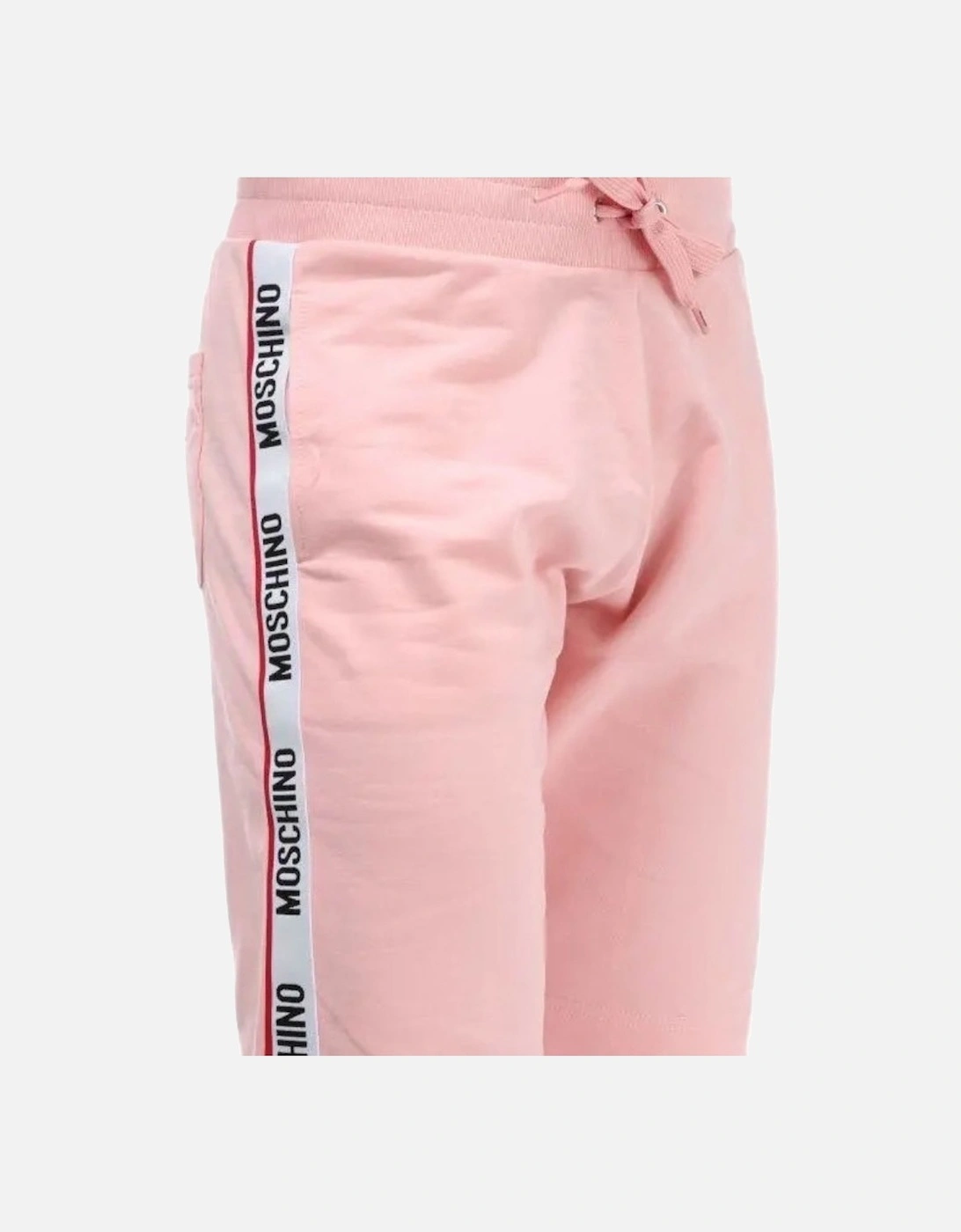 Branded Tape Legs Pink Shorts