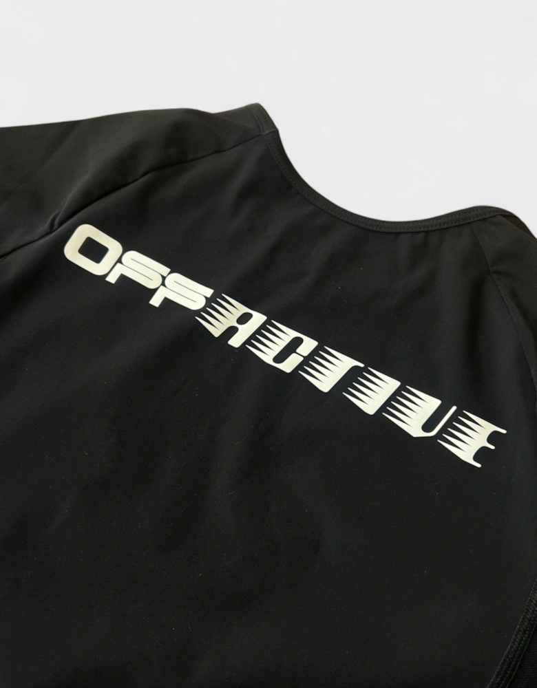 Logo Print Performance Top Black