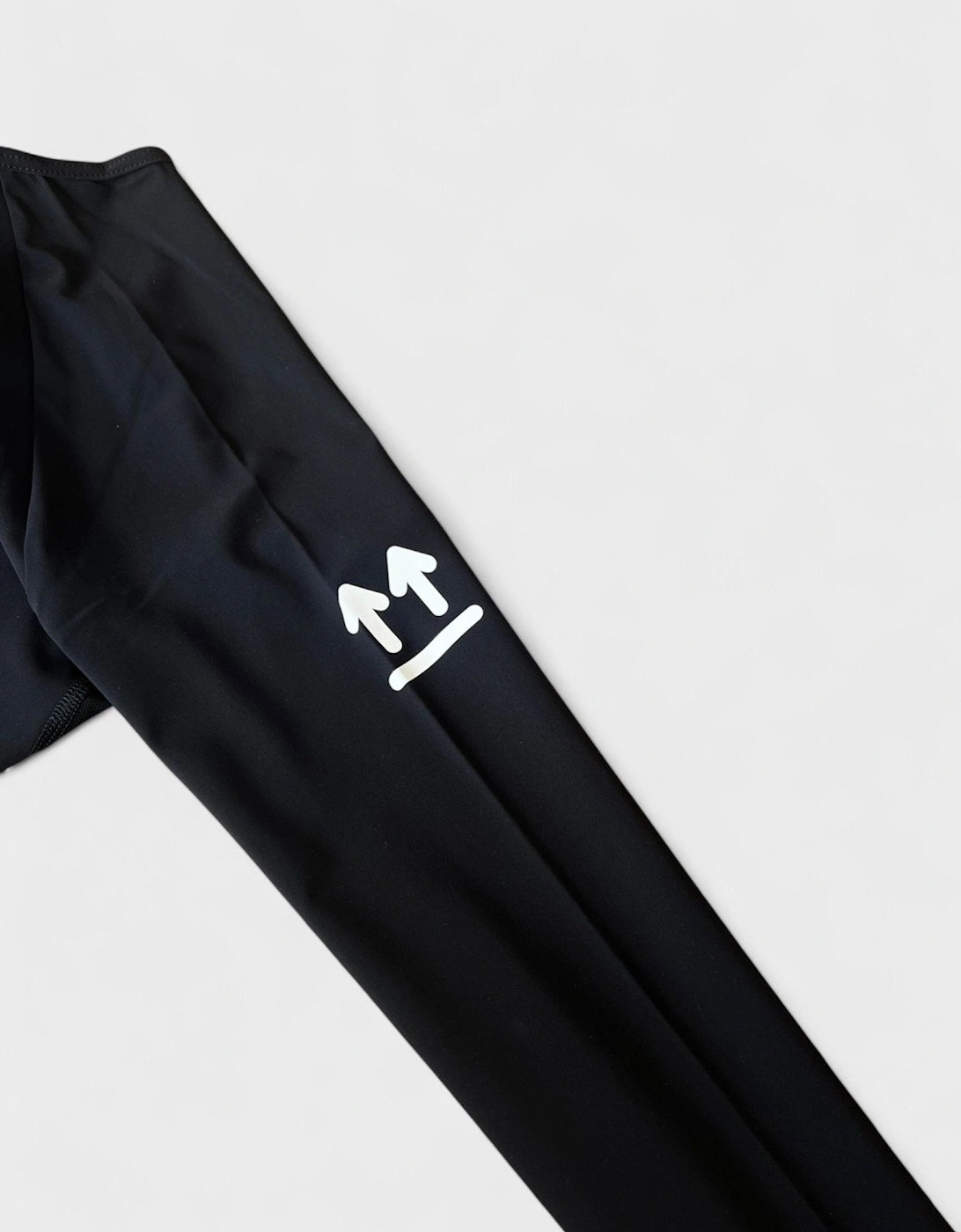 Logo Print Performance Top Black