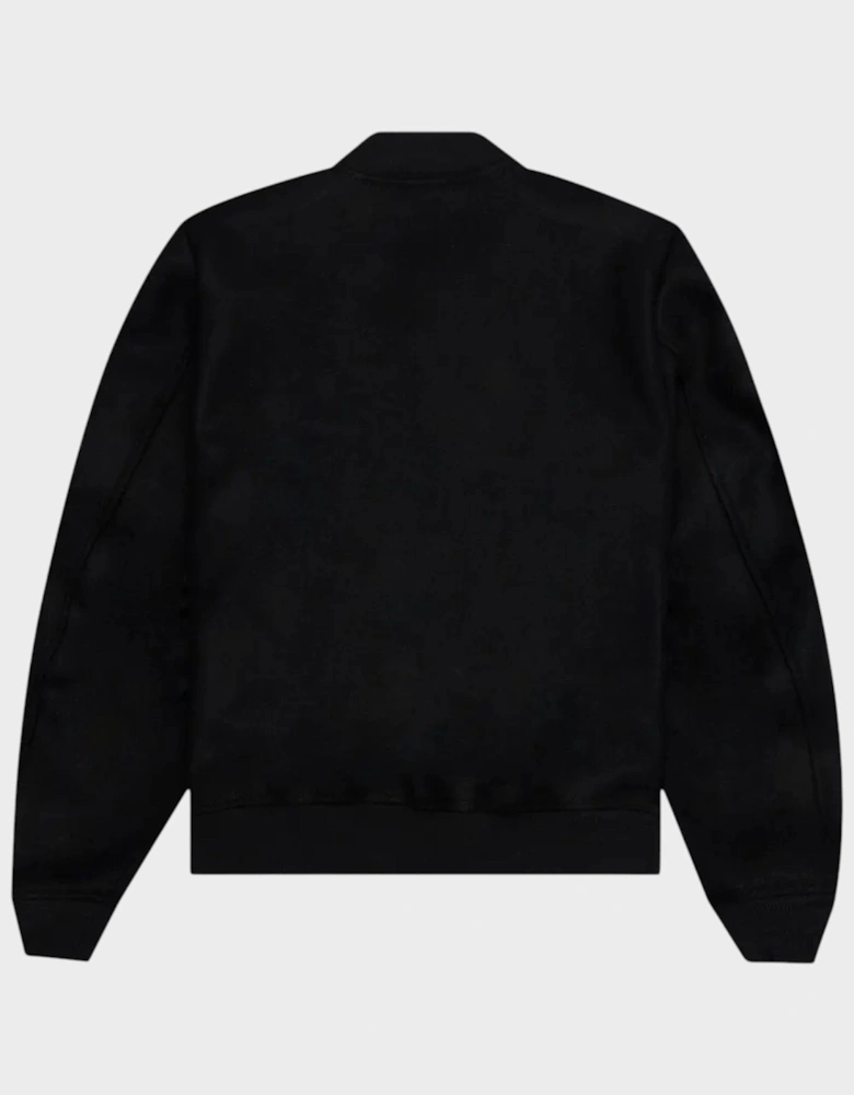 OW Patch Varsity Jacket Black