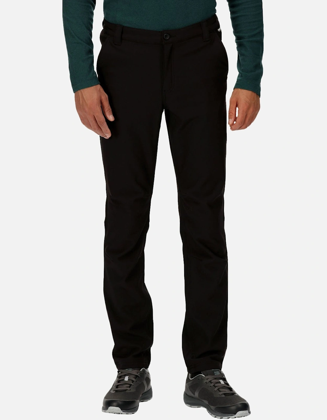 Mens Fenton Softshell Walking Trousers, 2 of 1