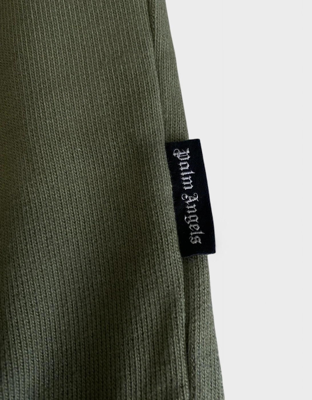 Burning Logo Sweatshirt Military Green