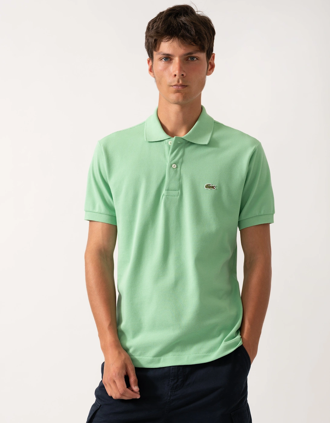Classic Fit L.12.12 Mens Short Sleeve Polo Shirt, 2 of 1