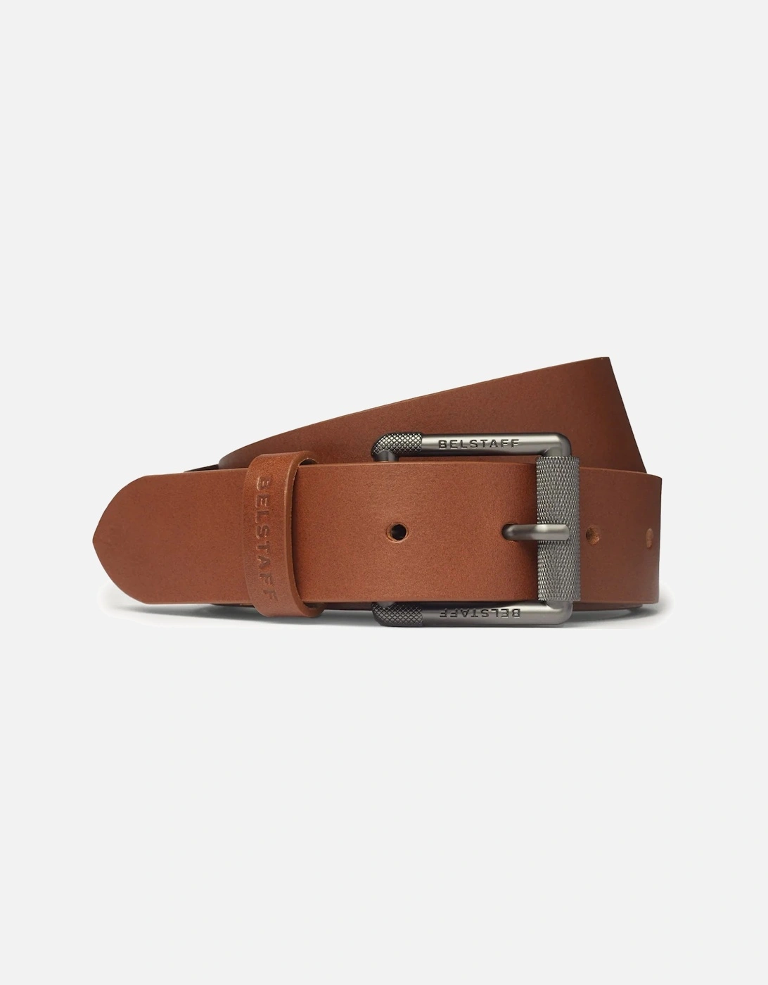 Roller Buckle Belt Light Brown, 3 of 2
