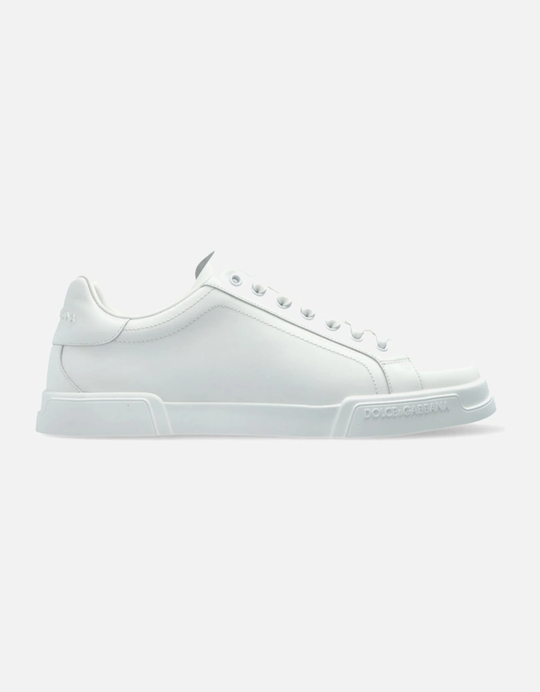 Leather Portofino Sneakers White